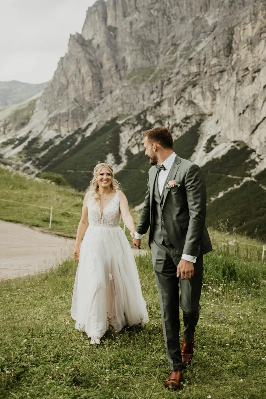 Katrin & Markus Destination Wedding Foto Kolfuschg, Dolomiten – Light Hunters